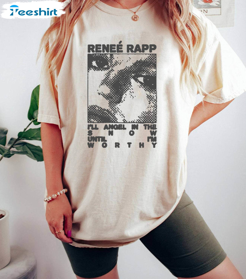 Renee Rapp Cool Design Shirt, Limited Snow Angel Merch Unisex Hoodie Crewneck