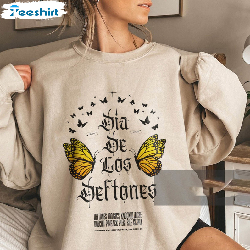 Limited Dia De Los Deftones 2023 Sweatshirt , Fantastic Deftones Shirt Unisex Hoodie