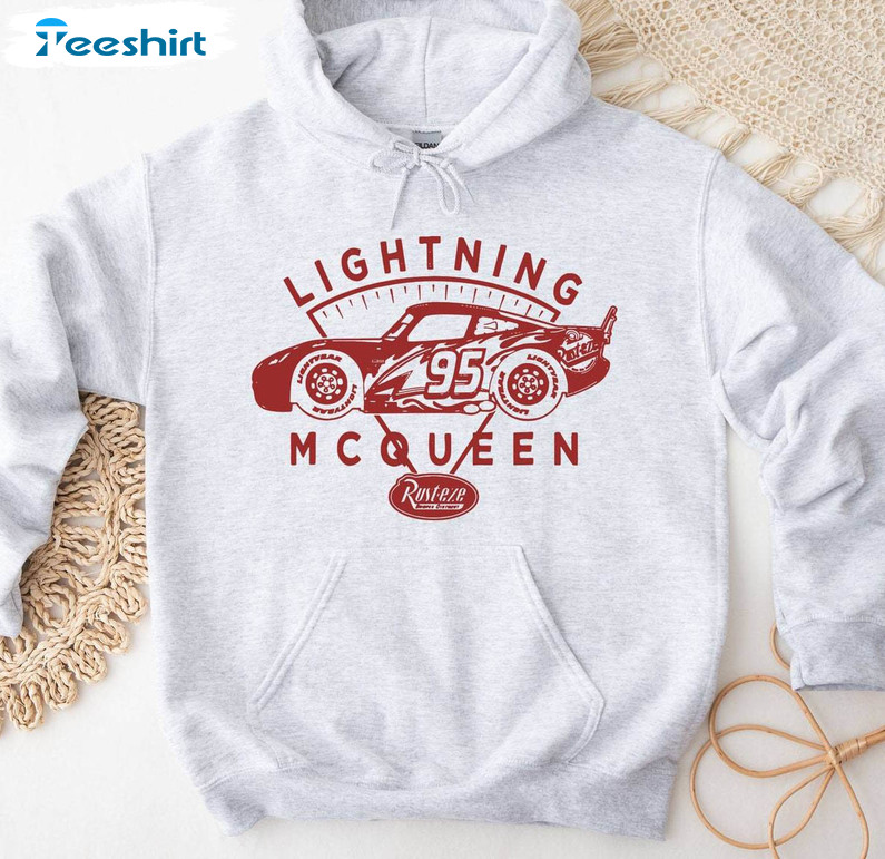 Must Have Disney Cars Piston Cup Sweatshirt , Lightning Mcqueen Shirt Long Sleeve