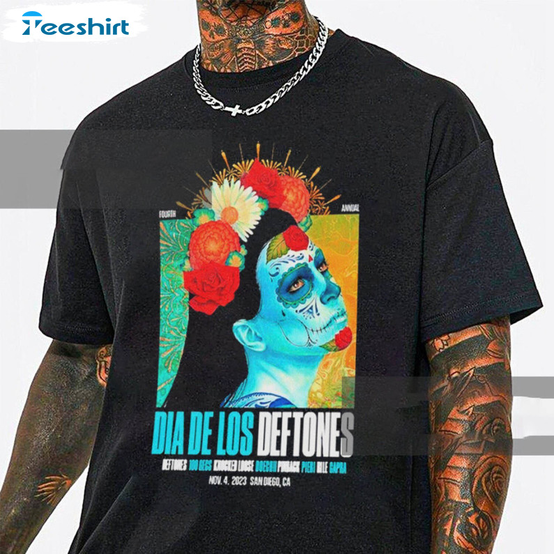 Deftones Must Have Shirt, Cool Design La Catrina Admat Unisex Hoodie Long Sleeve