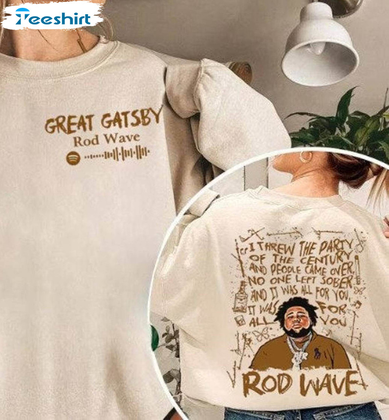 Must Have Rod Wave Nostalgia Album T Shirt, New Rare Rod Wave Shirt Short Sleeve