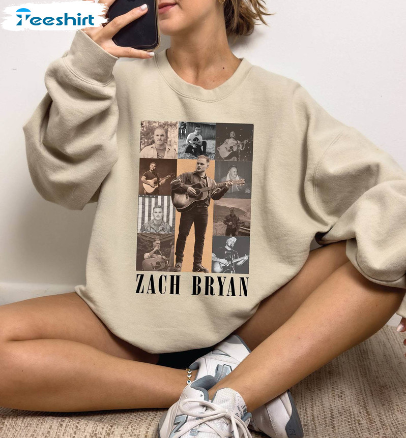 Zach Bryan Tour Limited Shirt, Must Have Zach Bryan Crewneck Unisex T Shirt
