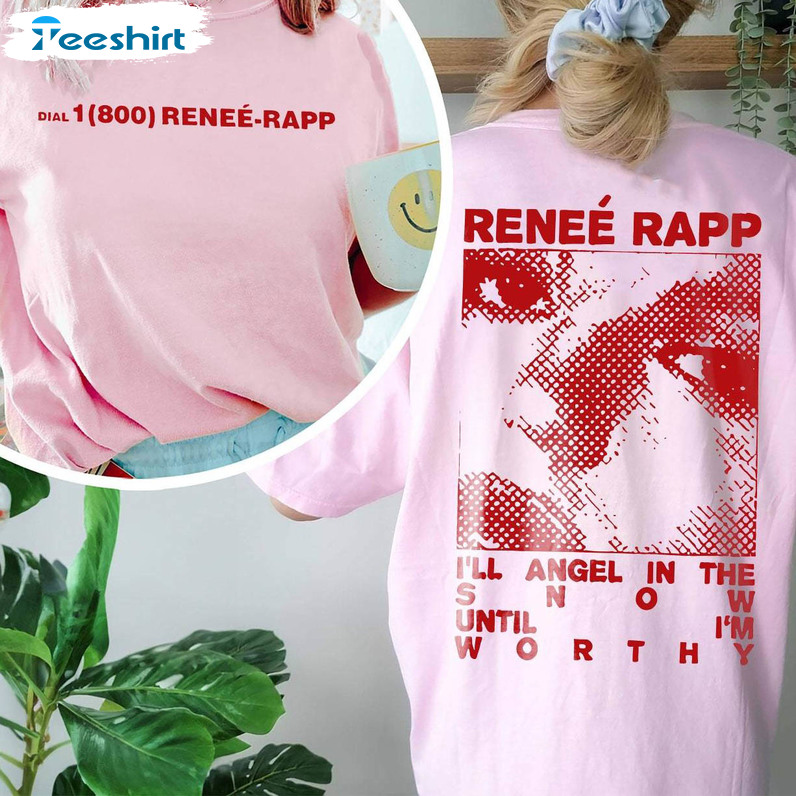 Cool Design Renee Rapp Shirt, Limited Snow Angel Merch Sweatshirt Unisex Hoodie