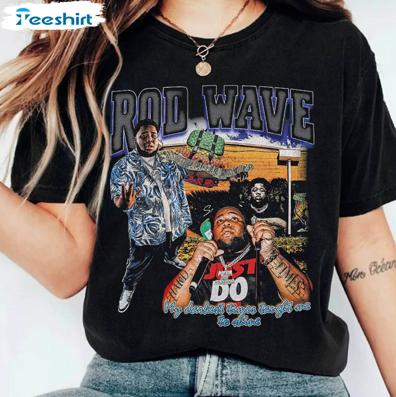 Rod Wave Inspired Shirt, Must Have Short Sleeve Unisex T Shirt Gift For Fans