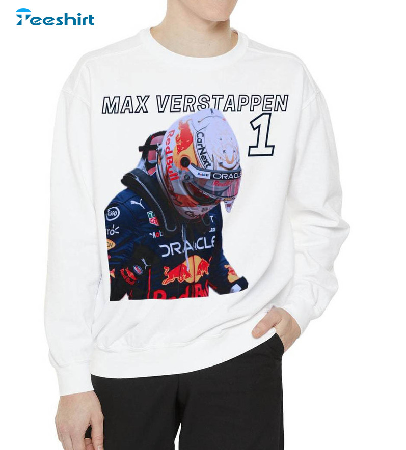 Must Have Red Bull Racing Sweatshirt, Neutral Max Verstappen Shirt Short Sleeve