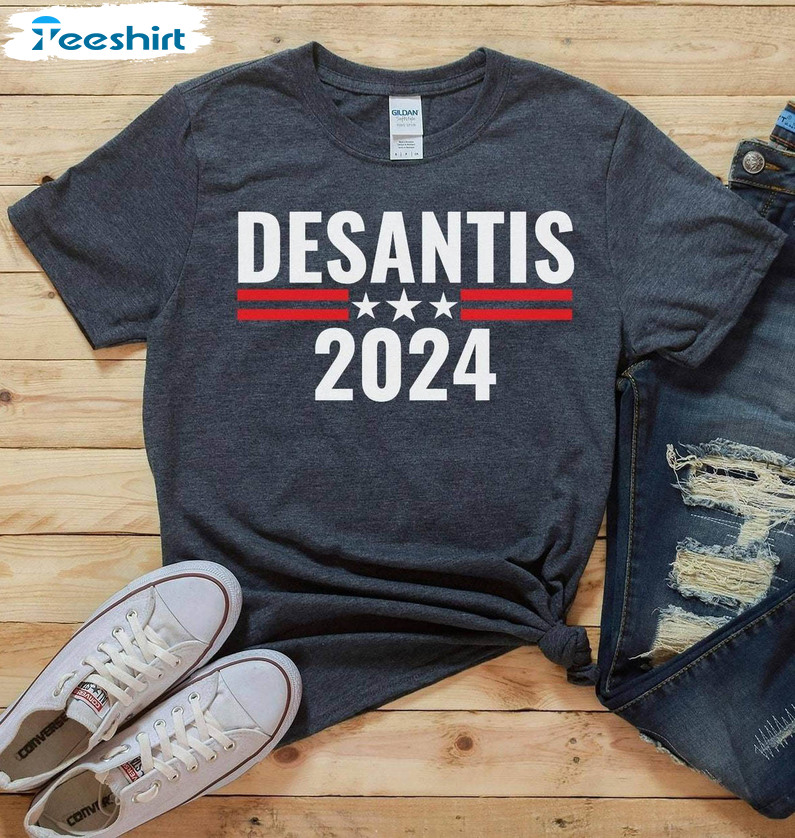 Limited Desantis 2024 Short Sleeve , Must Have Ron Desantis Shirt Unisex T Shirt