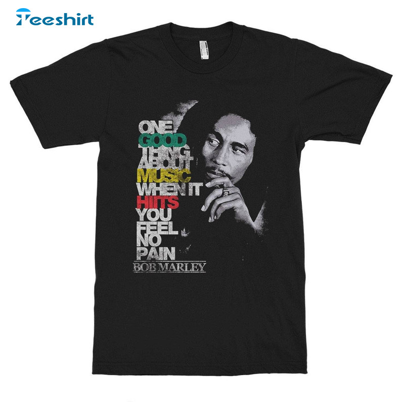 Limited Bob Marley Shirt, Unique Bob Marley Quote Tee Tops Unisex T Shirt