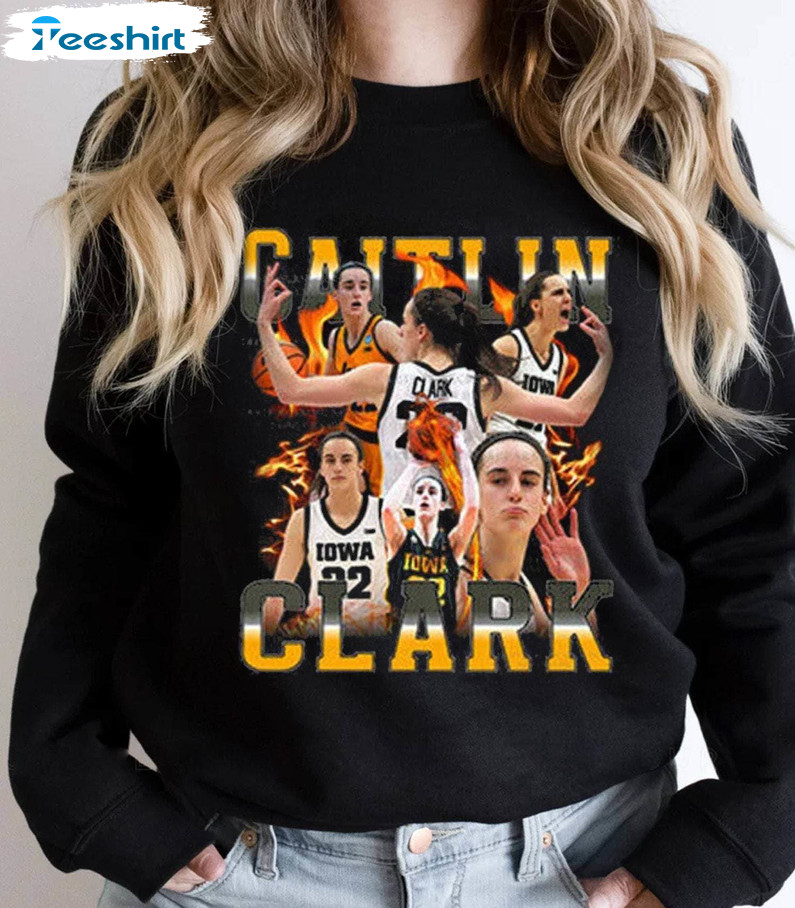 Caitlin Clark Limited Shirt, Claark 22 From The Logo Sweatshirt Long Sleeve