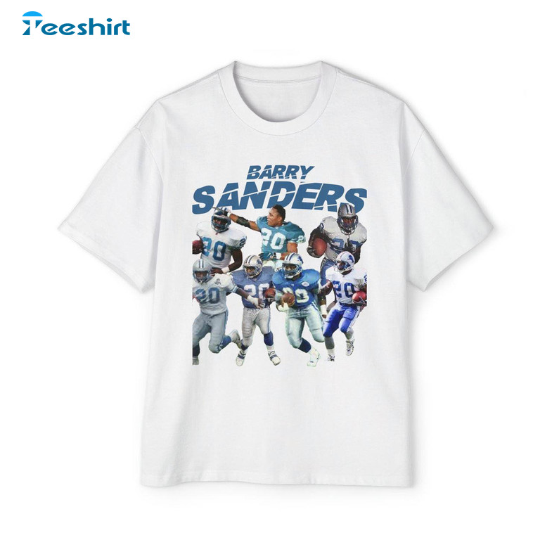 Groovy Detroit Lions Sweatshirt , Trendy Barry Sanders Shirt Long Sleeve