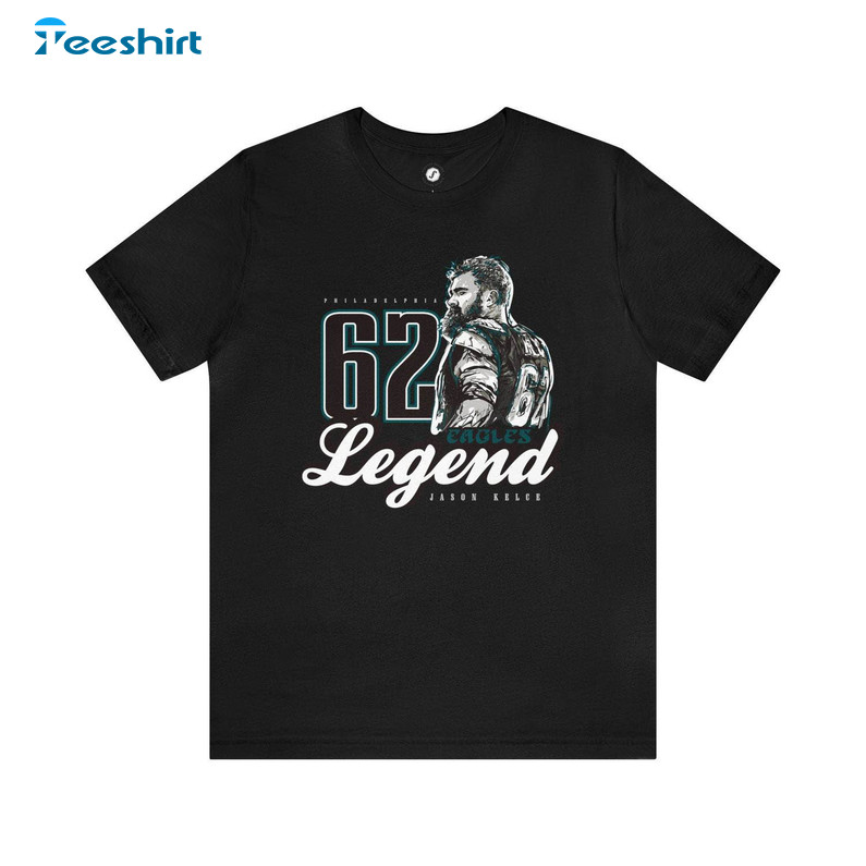 Vintage Jason Kelce Shirt, Must Have 52 Legend Unisex Hoodie Crewneck