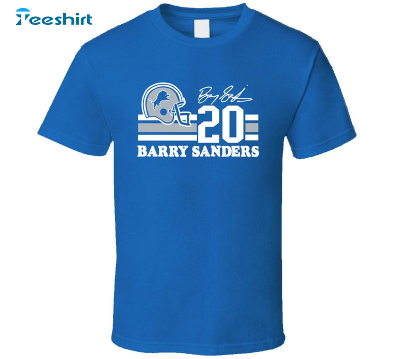 Trendy King Barry Sanders Detroit Football Hoodie, Barry Sanders Shirt Long Sleeve