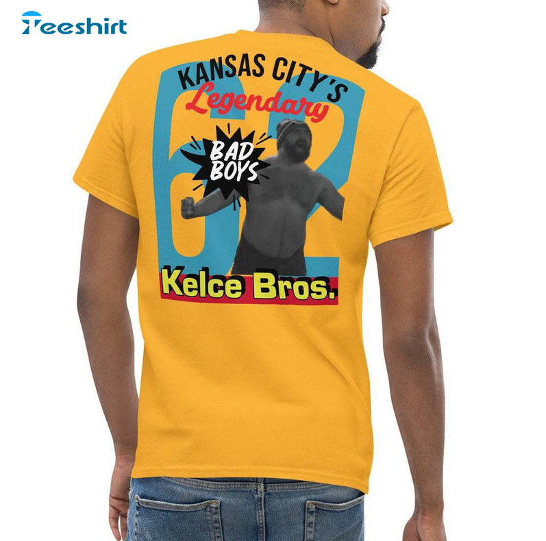 Trendy Kansas City Chiefs Bad Boys Sweatshirt , Jason Kelce Shirt Short Sleeve