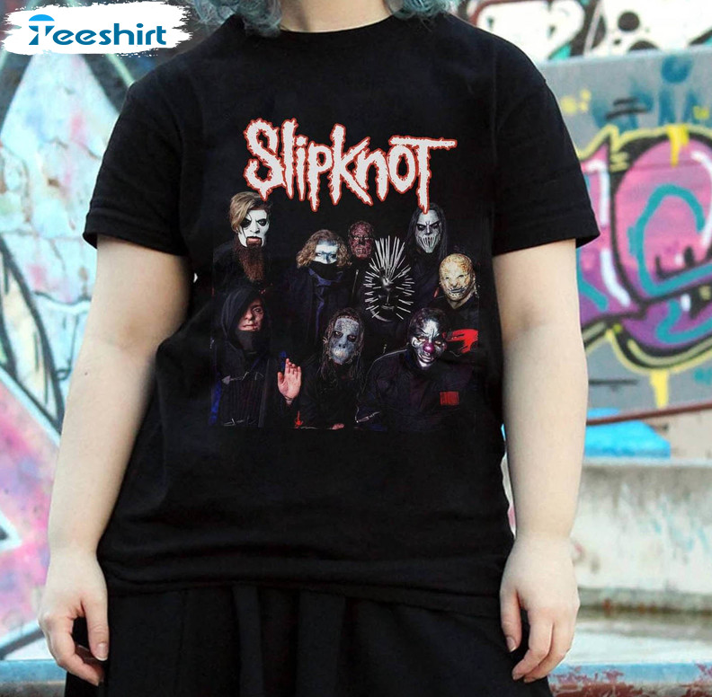 New Rare Slipknot Heavy Metal Rock Shirt, Death Metal Sweatshirt Crewneck