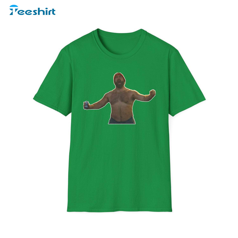 Unique Jason Kelce Shirt, Fantastic Cheering On Brother Short Sleeve Sweatshirt