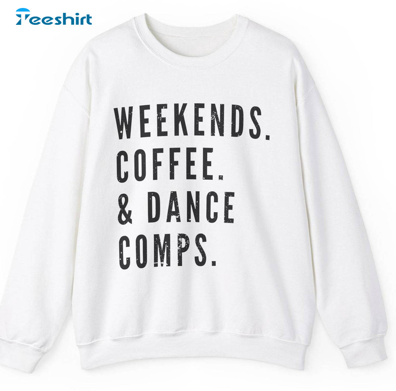 Groovy Weekends Coffee And Dance Combs Shirt, Coffee And Dance Sweatshirt Tee Tops