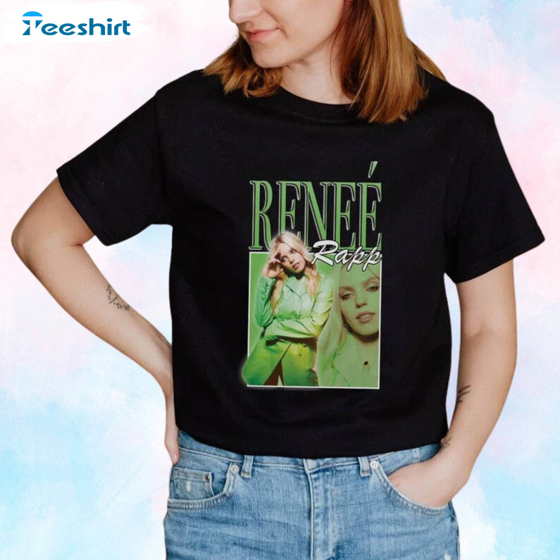 Vintage Renee Rapp Shirt, Retro Mean Girls Movie Short Sleeve Crewneck