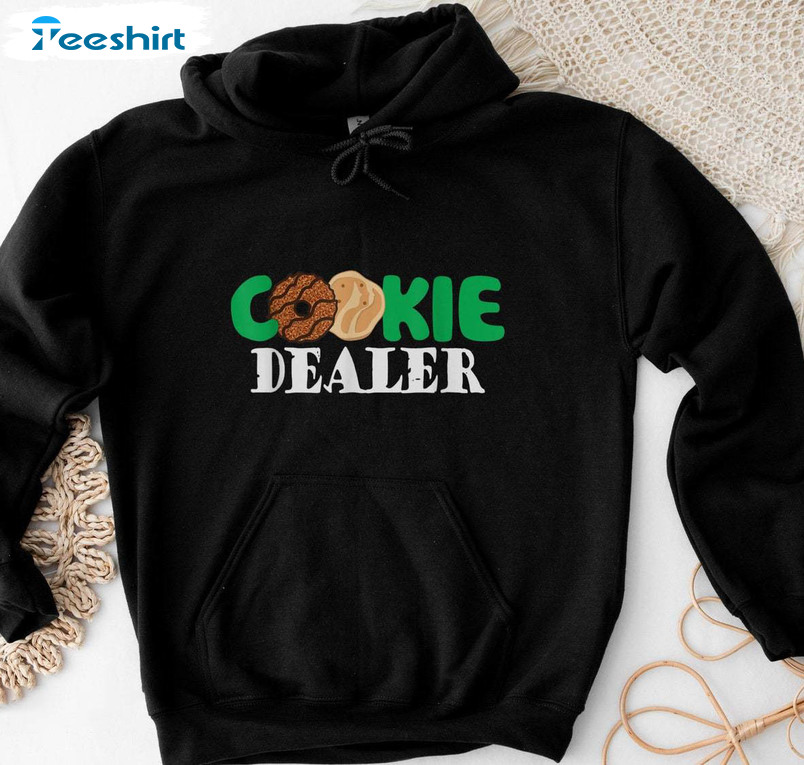 New Rare Groovy Scout Cookie Dealer Unisex T Shirt , Cookie Dealer Shirt Long Sleeve