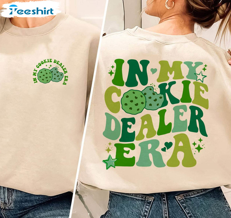 New Rare Cookie Dealer Shirt, Creative Cookie Dealer Girl Scout Sweatshirt Tee Tops