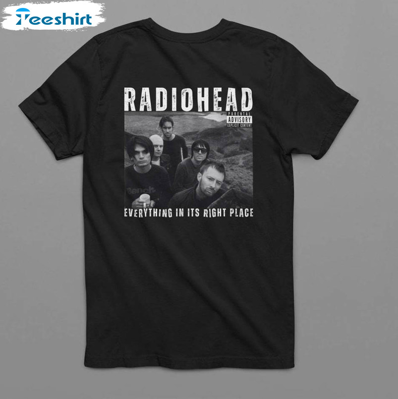 Groovy Radiohead Shirt, Creative Radiohead Concert T Shirt Unisex Hoodie