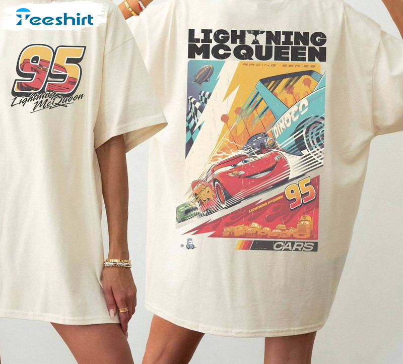 Must Have Lightning Mcqueen Shirt, Cool Design Rusteze Cars Hoodie Tee Tops