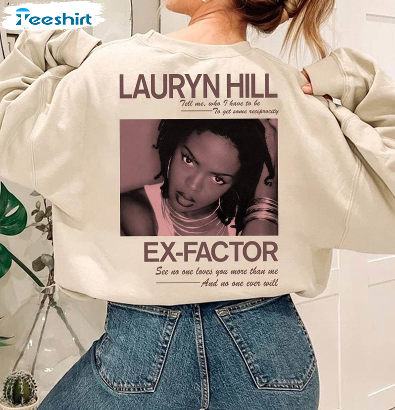 Comfort Lauryn Hill Shirt, Cool Design Rock Pop Music Unisex Hoodie Crewneck