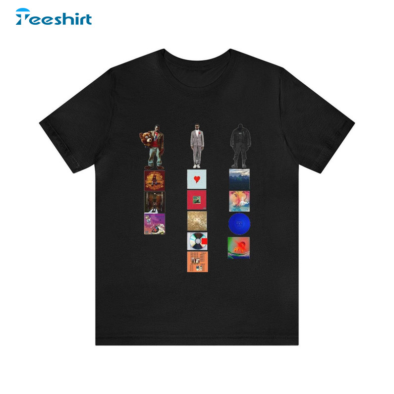 Creative Kanye West Shirt, Must Have Short Sleeve Unisex Hoodie Gift For Fans