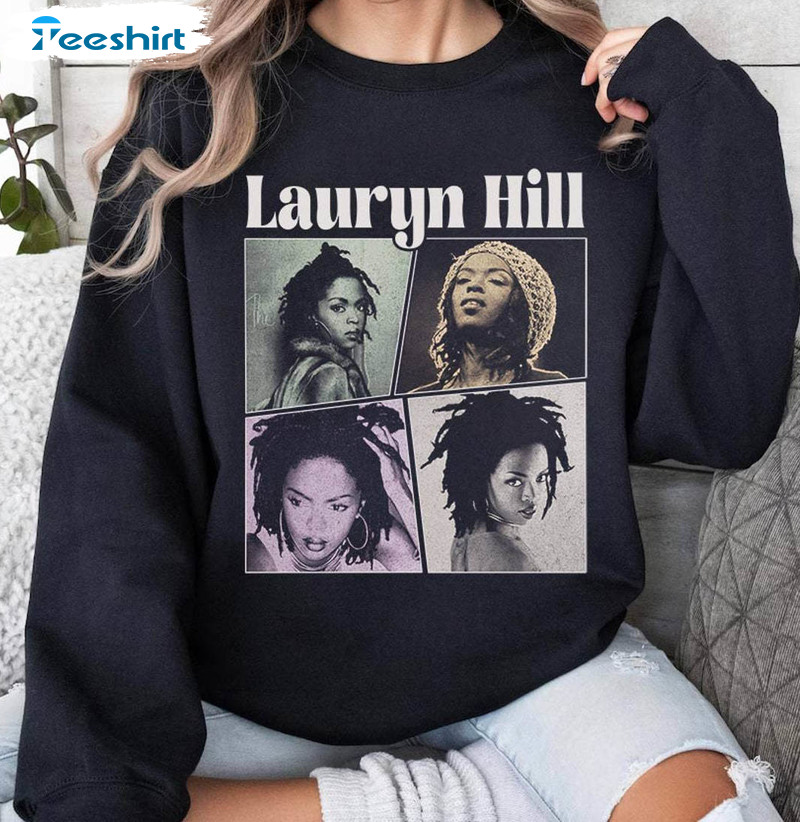 Creative Rapper Lauryn Hill Sweatshirt , Modern Lauryn Hill Shirt Unisex Hoodie