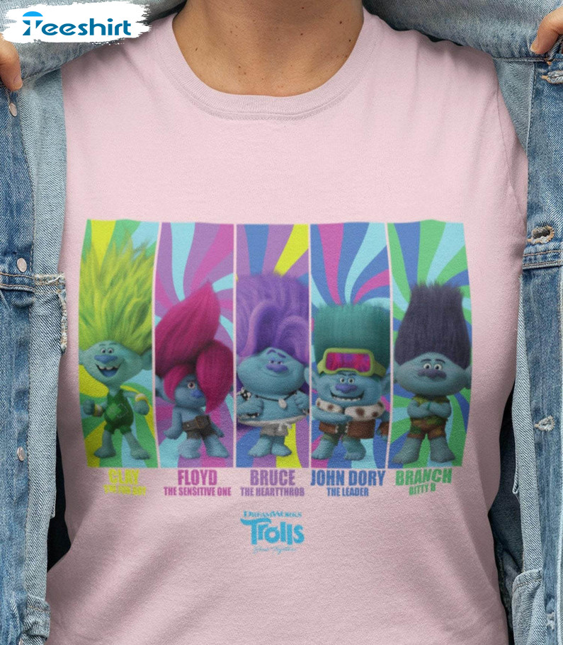 Must Have Trolls Band Together Shirt, Comfort Queen Poppy Long Sleeve Crewneck