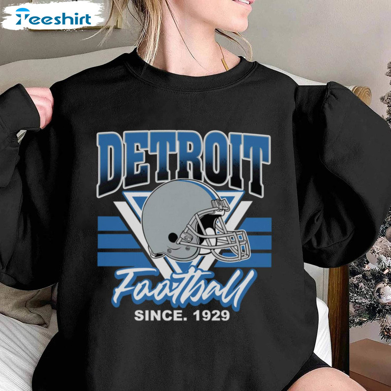 Neutral Detroit Football Sweatshirt , Limited Detroit Lions Shirt Long Sleeve