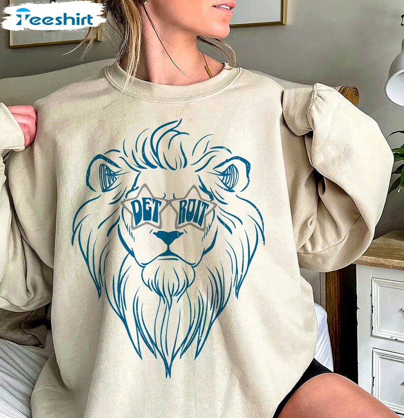 Trendy Detroit Lions Shirt, Limited Detroit Sports Unisex Hoodie Unisex T Shirt