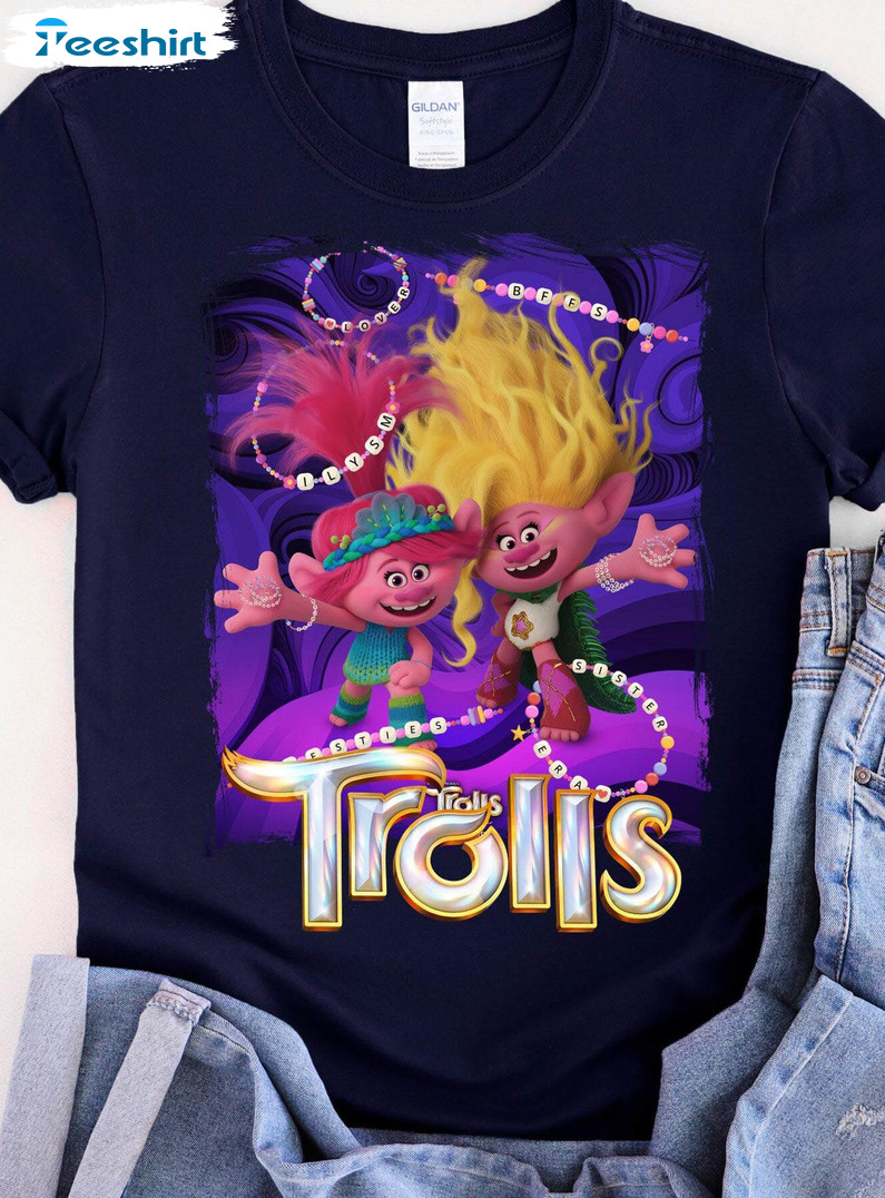 Awesome Trolls Band Together Shirt, Vintage Swifties Tee Tops Short Sleeve