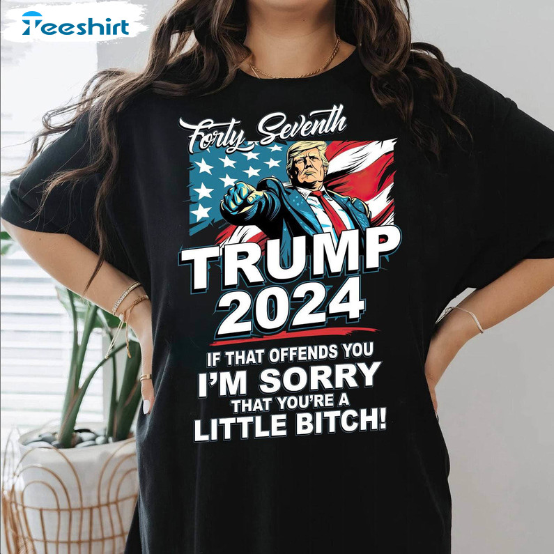 Forty Seventh Donald Trump Vintage T Shirt, Groovy Trump Varsity Shirt Sweater