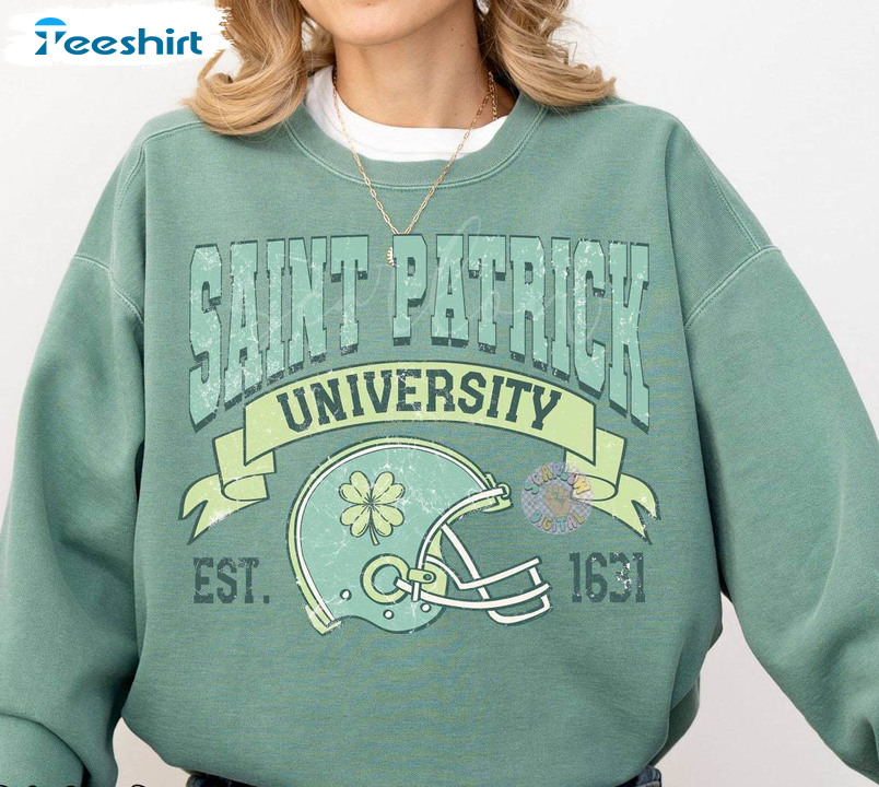 Awesome Football Unisex T Shirt , Limited Saint Patrick University Shirt Long Sleeve