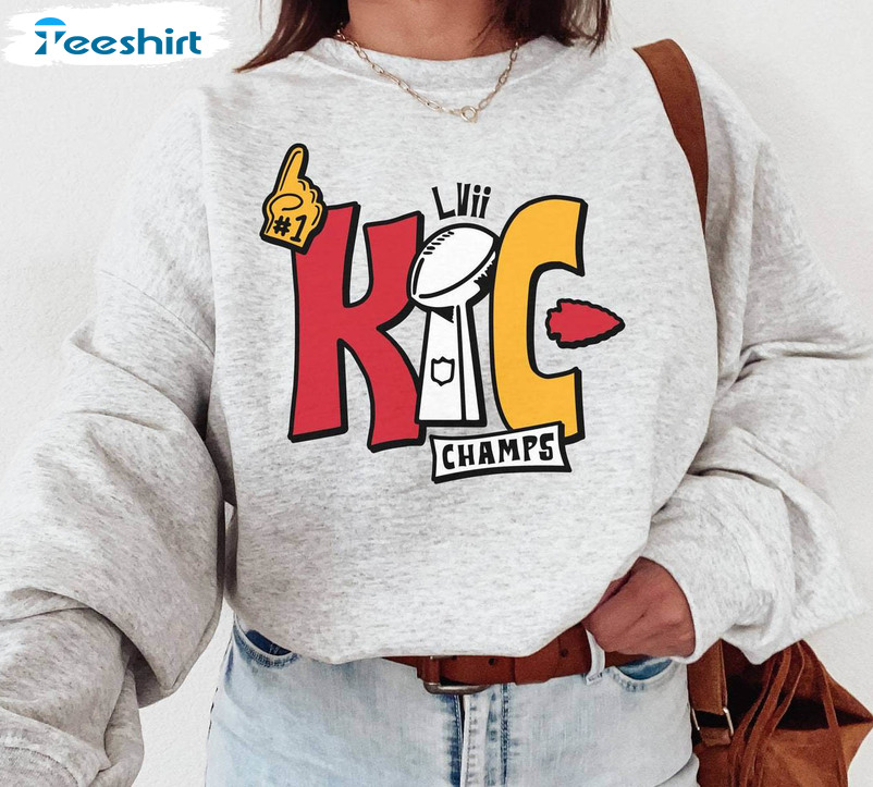 Vintage Kansas City Chiefs Shirt, Creative Champions Sweater Long Sleeve