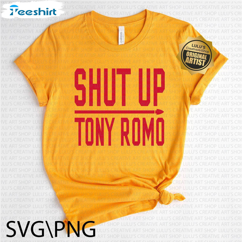 Limited Jason Kelce Mahomes Sweatshirt , Shut Up Tony Romo Shirt Short Sleeve