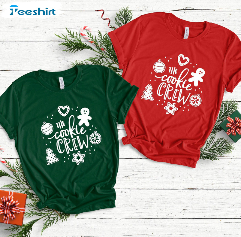 Cookie Crew Shirt - Christmas Cookie Lover Unisex T-shirt Long Sleeve