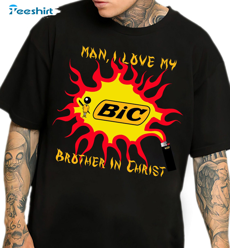 I Love My Brother In Christ Shirt - Bic Trending Unisex Hoodie Tank Top