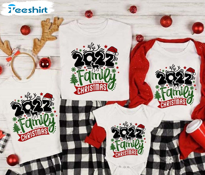 Christmas Matching Shirt For Family - Merry Christmas 2022 Sweatshirt Crewneck