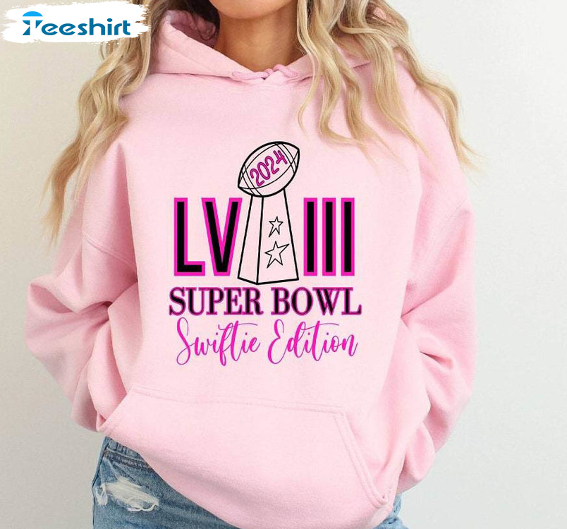 Cute Chiefs Super Bowl 2024 Swiftie Sweatshirt , Taylor’s Version Super Bowl Shirt Tank Top