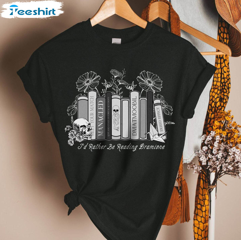 Unique Dramione Fanfiction Shirt, Cool Design Sweater Short Sleeve Gift For Men