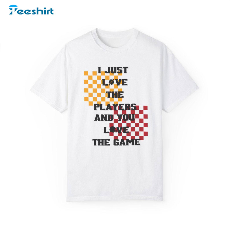 Taylor Swift And Travis Kelce T Shirt, I Love The Players And You Love The Game Shirt Hoodie