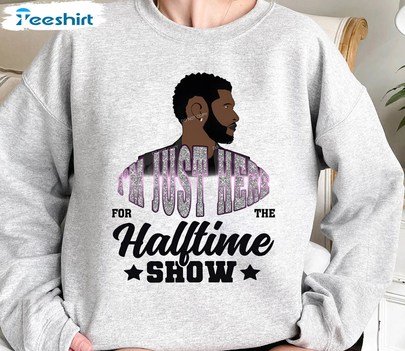 Limited Usher Superbowl Shirt, Cool Design The Halftime Show Tee Tops Long Sleeve