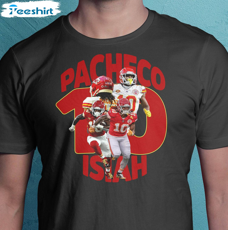 Funny Pacheco Shirt, Limited Isiah Pacheco 10 Short Sleeve Long Sleeve