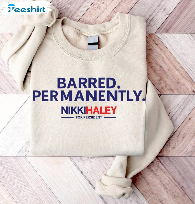 Cute Presidential Election 2024 Sweatshirt , Creative Nikki Haley 2024 Shirt Sweater