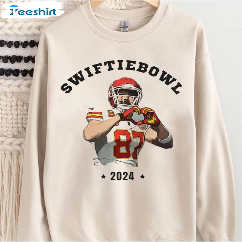 Funny Taylor Swift Kelce Long Sleeve , Trendy Chiefs Swiftie Bowl