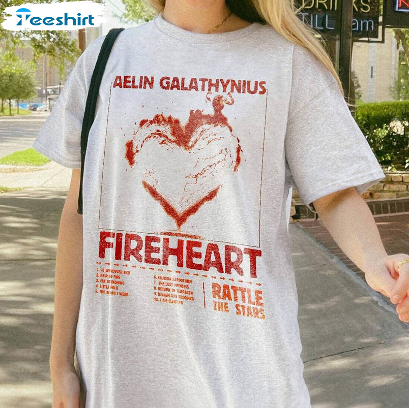 Cool Design Aelin Galathynius Unisex Hoodie, Fantastic Fireheart Shirt Long Sleeve