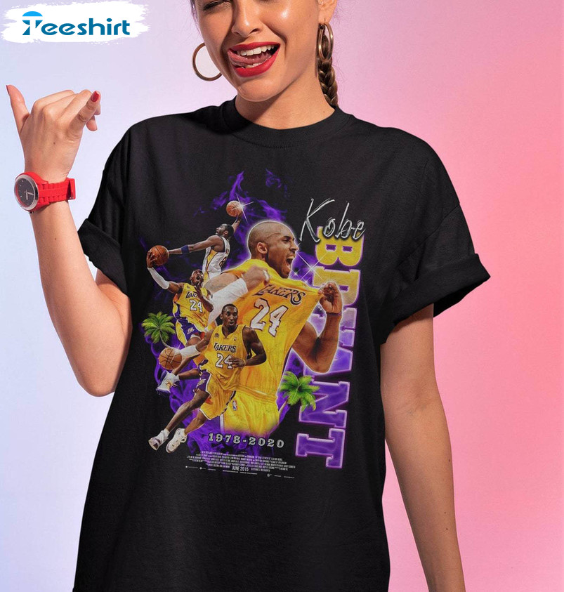 Limited Kobe Bryant Inspired Shirt, New Rare Long Sleeve Tee Tops Gift For Fans
