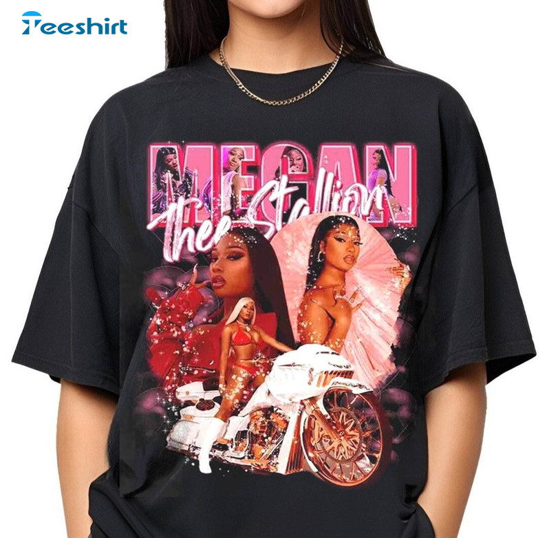 Megan Thee Stallion Comfort Shirt, Unique Unisex Hoodie Sweatshirt Gift For Music Lovers
