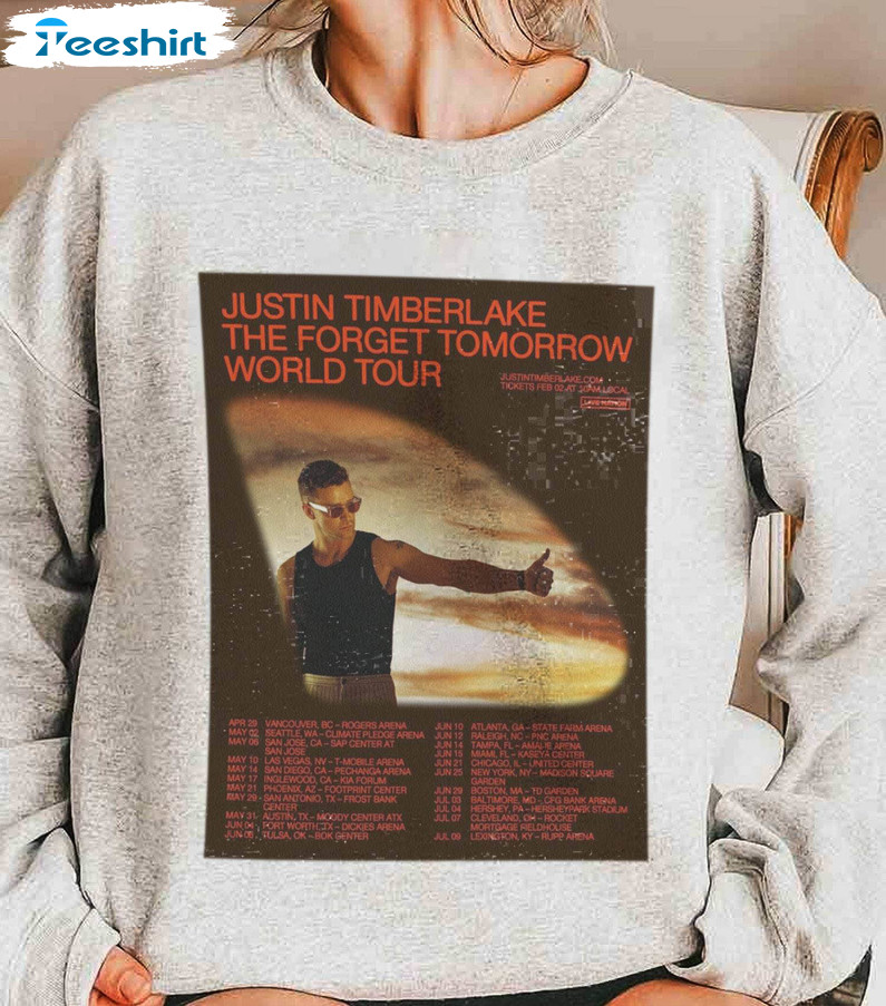 Justin Timberlake Tour 2024 T Shirt, Creative Justin Timberlake Selfish Shirt Tank Top