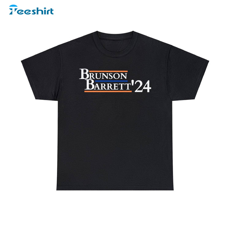 Jalen Brunson Rj Barrett 24 Sweatshirt , Limited Jalen Brunson Shirt Short Sleeve